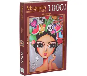 MAGNOLIA Puzzle Frida / 1000 dílků / 48 x 68 cm