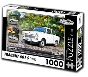 RETRO-AUTA Puzzle Trabant 601 S (1979) č. 38 / 1000 dílků / 66 × 47 cm