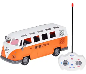 JOKOMISIADA RC Retro autobus / Dálkové ovládání / Přední a zadní osvětlení / Jízda vpřed, vzad, zatáčení
