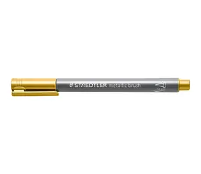Staedtler Design Journey Metallic Brush zlatá / Popisovač / štětcový hrot / 1-6 mm