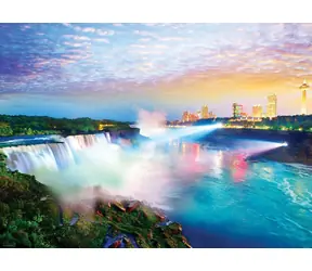 EUROGRAPHICS Puzzle Niagarské vodopády / 1000 dílků / 67,6 x 48,9 cm