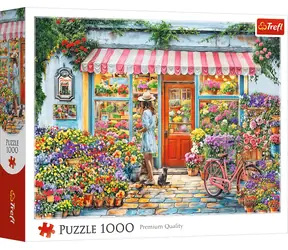 TREFL Puzzle Květinářství / 1000 dílků / 68,3 x 48 cm