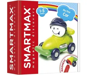 SMARTMAX Magnetická stavebnice Moje první auto / 5 dílků / 1-5 let