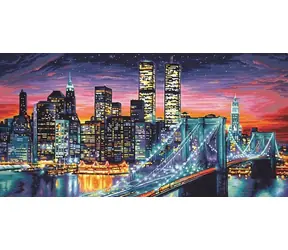 NORIMPEX Diamantové malování Noční New York