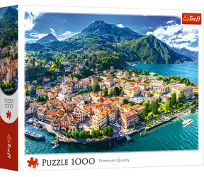 TREFL Puzzle Menaggio u jezera Como / 1000 dílků / 68 x 48 cm