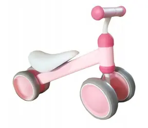ECOTOYS Odrážedlo MINI růžové / Nosnost 20 kg / od 18 měsíců