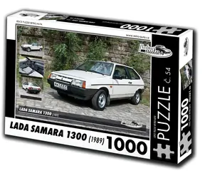 RETRO-AUTA Puzzle č. 54 Lada Samara 1300 (1989) / 1000 dílků