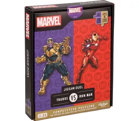RIDLEY'S GAMES Puzzle Duel Marvel Avengers: Thanos vs Iron Man / 2x70 dílků