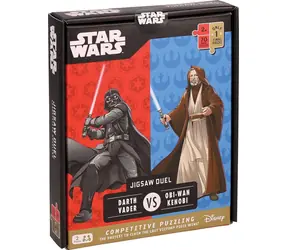 RIDLEY'S GAMES Puzzle Duel Star Wars: Darth Vader vs Obi-Wan Kenobi / 2x70 dílků