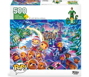 FUNKO GAMES Puzzle POP! Vánoční skřítek / 500 dílků