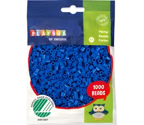 PLAYBOX Zažehlovací korálky tmavě modré / 1000 ks