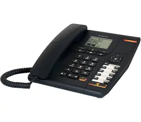 Alcatel Temporis 880 PRO černá / Analogový telefon / Displej / Handsfree / 10 přímých pamětí