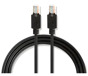 Nedis Patch kabel Cat5e U/UTP černý / Patch kabel / RJ45 - RJ45 / 15 m