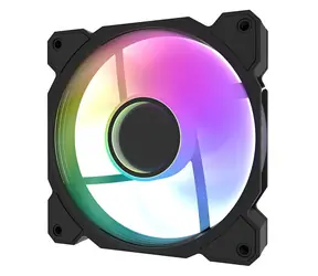 darkFlash DR08 černá / Ventilátor / 120 mm / 800-1600 RPM / 30 dBA / A-RGB