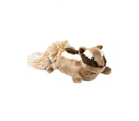 TRIXIE Plyšový burunduk 28 cm / Hračka pro psy / Plyš / Se zvukem