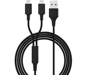Smrter Hydra DUO černá / Nabíjecí kabel / Lightning / 1,2 m
