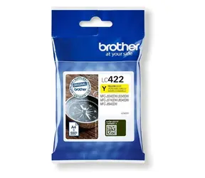 Brother LC422Y žlutá / Inkoustová cartridge / MFC-J5340DW, MFC-J5740DW, MFC-J6540DW, MFC-J6940DW / Originální
