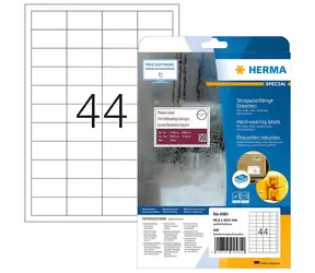 HERMA Outdoor etikety bílé 48,3x25,4 mm / Etikety / voděodolné / 440 ks / A4