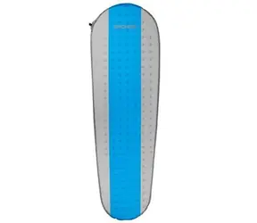 Spokey AIR MAT šedo-modrá / Samonafukovací karimatka / 185 x 55 x 3 cm / R-Value 3