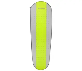 Spokey AIR MAT šedo-zelená / Samonafukovací karimatka / 185 x 55 x 3 cm / R-value 3