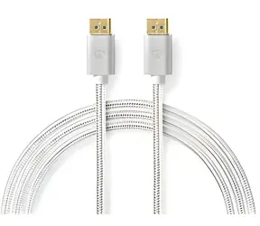 Profigold Fabritallic DisplayPort kabel / Kabel DisplayPort - DisplayPort / 8K 60 Hz / 2 m