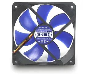 Noiseblocker BlackSilent Fan XL2 / Ventilátor / 120 mm / tloušťka 25 mm / 21 dB(A)