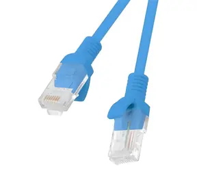 Lanberg CAT6 2 m modrý / Patch kabel / UTP / RJ45-RJ45 / Fluke Passed