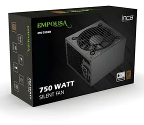 INCA IPS-750XN černá / PC zdroj / 750W / 80 PLUS Bronze / ATX12V 2.3 / 120mm ventilátor