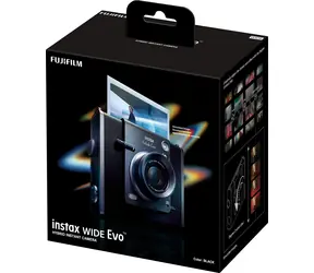 Fujifilm INSTAX WIDE Evo černá / Instantní fotoaparát / CMOS / Bluetooth 5.1