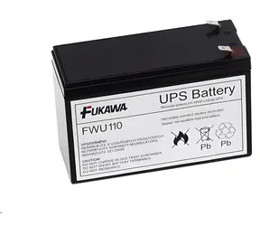 Fukawa FWU110 / Náhradní baterie pro UPS / náhrada za APC RBC110 / 12V / 7Ah