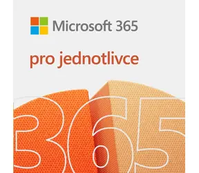 Microsoft 365 pro jednotlivce SK / Předplatné / 12 měsíců / 1 osoba, max. 5 zařízení / 1TB OneDrive