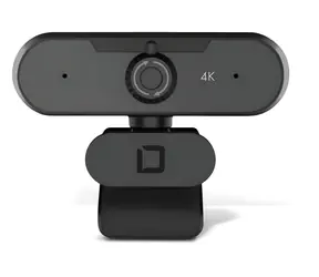 Dicota Webcam PRO Plus 4K černá / Webkamera / 4K / USB-C / mikrofon / autofocus