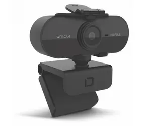 Dicota Webcam PRO Plus Full HD černá / Webkamera / 1920x1080 / USB 2.0 / mikrofon / 110°