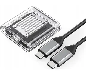 Orico TC20-M2-10G externí box pro M.2 NVMe SSD průhledná / 10 Gb/s / USB-C 3.2