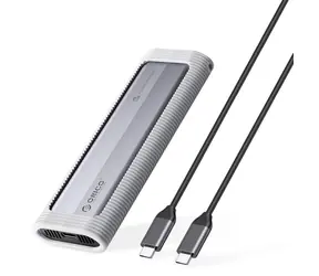 Orico AXM2S-G2 šedá / Externí rámeček SSD / M.2 NVMe/NGFF / USB-C / 10 Gb/s