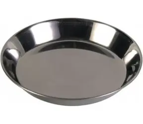 TRIXIE Kovová miska pro kočky / Miska / Kov / 0,3 l / O 13 cm