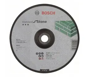 BOSCH Řezný kotouč na kámen 230x3 mm / Řezný kotouč / Kámen / Průměr 230 mm / Tloušťka 3 mm