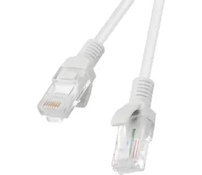 Lanberg UTP CAT5e 0,5m šedá / Patch kabel / RJ45-RJ45 / 10-pack