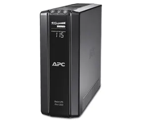 APC Back-UPS Pro BR1200G-GR / Záložní zdroj UPS / 1200VA / 720W / LCD / 6x zásuvka