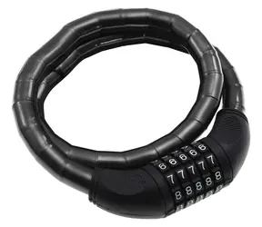 RULYT MS-230186 / Zámek na kolo / Kódový / 80 cm / O 18 mm