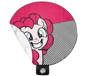 Spokey PICNIC PIUMA MY LITTLE PONY růžová / Pikniková deka kulatá / průměr 150 cm