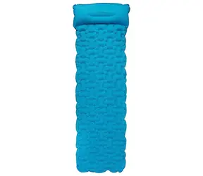 Spokey AIR BED PILLOW BIG modrá / Nafukovací matrace / 213 x 62 x 6 cm / R-Value 2.5