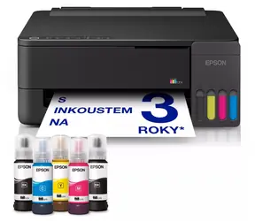 Epson EcoTank L1350 / Tiskárna / A4 / inkoustová / 33 str/min / 5760x1440dpi / USB & Wi-Fi Direct