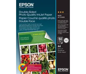 Epson Photo Quality oboustranný fotopapír / Fotopapír / A4 / matný / 140 g/m2 / 50 listů