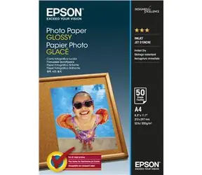 EPSON Photo Paper Glossy A4 / Fotopapír / Lesklý / 200 g/m2 / 50 listů