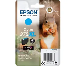 Epson 378 XL Claria Photo HD azurová / Inkoustová náplň / Pro Expression Photo HD XP-15000 / Výtěžnost 830 str.
