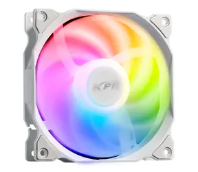 ADATA XPG Vento 120 ARGB PWM bílá / Ventilátor / 120 mm / Rifle bearing / 1850 RPM / 50 CFM