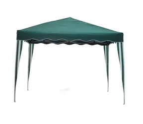 RULYT Párty stan 3x3 m zelený / Párty stan / Skládací / Ocelová konstrukce / Výška 2,5 m / 12 kg
