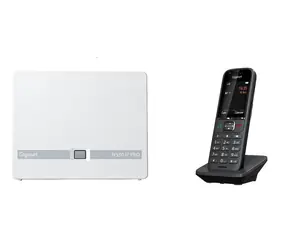 Gigaset N530 IP PRO + S700H PRO bílá/černá / Telefonní sada / DECT/IP / 2,4" displej / Bluetooth
