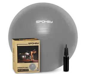 Spokey FITBALL šedá / Gymnastický míč / 55 cm
